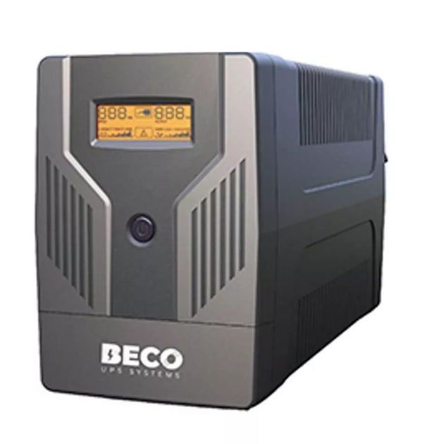 BECO UPS GP2000 2000VA, 1200W, LCD, Plastic Case