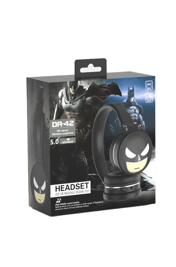 Kids Cartoon Shaped Heroes Wireless Headphones
