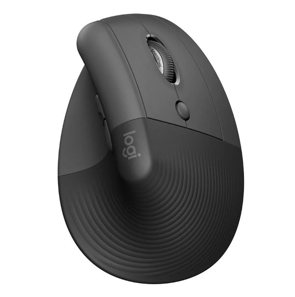 LOGITECH LIFT Wireless Mouse Lift Vertical Ergonomic Graphite