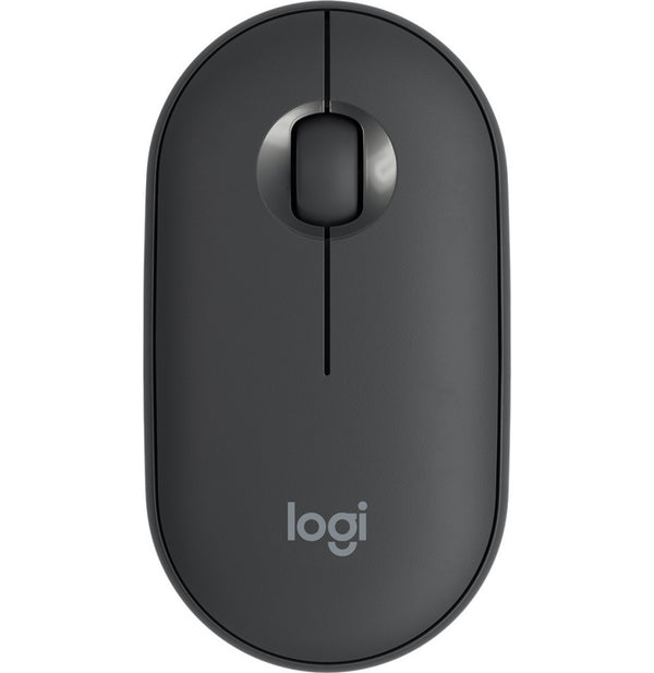 LOGITECH M350S Bluetooth Mouse USB Pebble2 Graphite - Slim