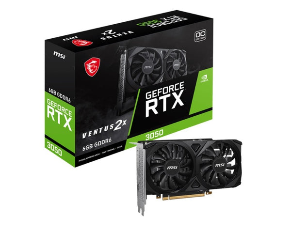 MSI RTX 3050 8GB GDDR6 VENTUS 2X