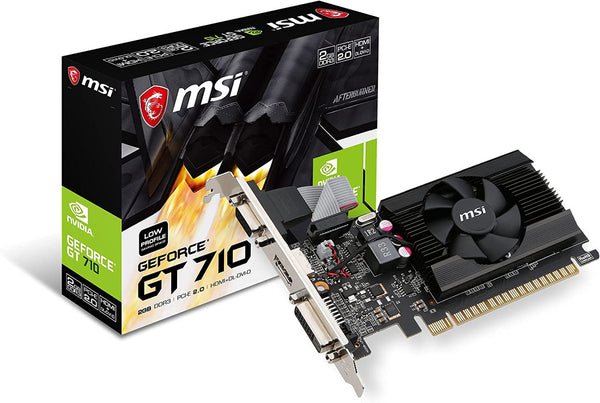 MSI VGA GT710 2GB DDR3 (Low Profile)