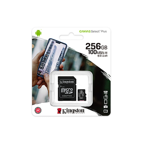 Micro SD Class 10 Kingston 256GB