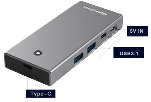 USB-C & A M.2 NVMe/SATA SSD Enclosure  UP TO 8TB